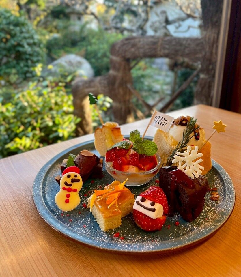 【グルテンフリー】ベイクドスイーツプレート　クリスマスバージョン