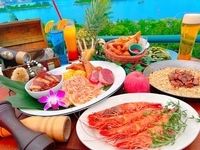 【東京湾を一望】ラグジュアリーBBQセット★肉も海鮮も贅沢に全6皿+セルフバー2時間飲み放題(テラス席限定)
