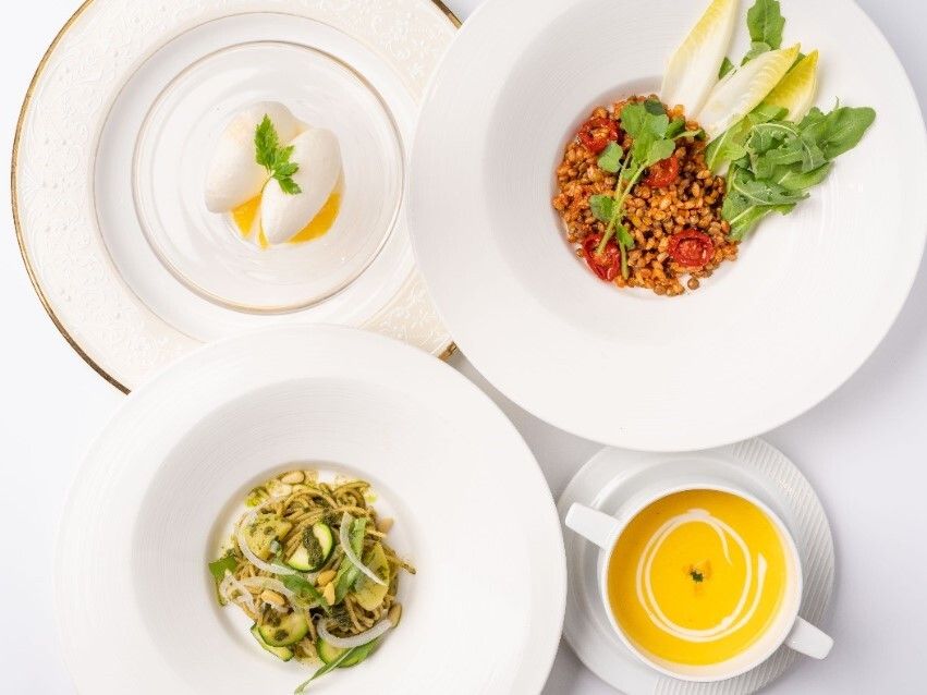 ヴィーガンプリフィックスランチ