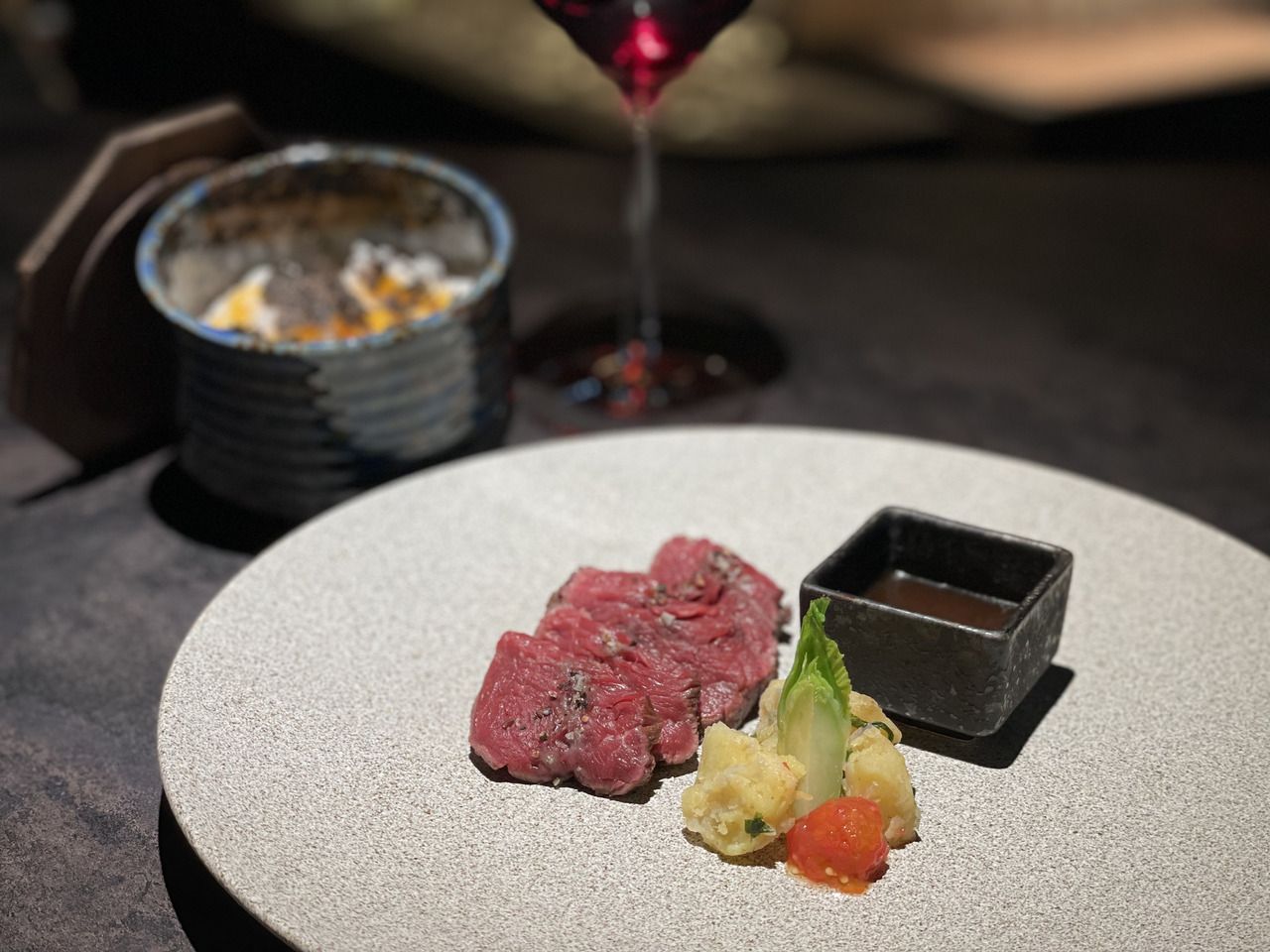 【LUNCH】三大珍味コース＋乾杯シャンパン