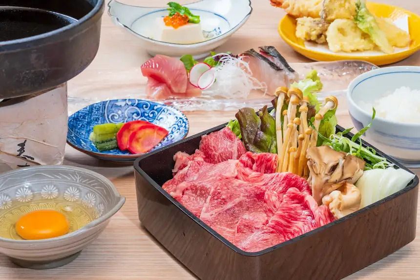 近江牛ミニ懐石ランチ 【向日葵】ひまわり