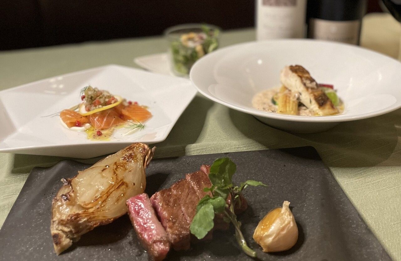 【ディナーWeb予約限定】Tasting Course 全7品　乾杯ドリンク付き