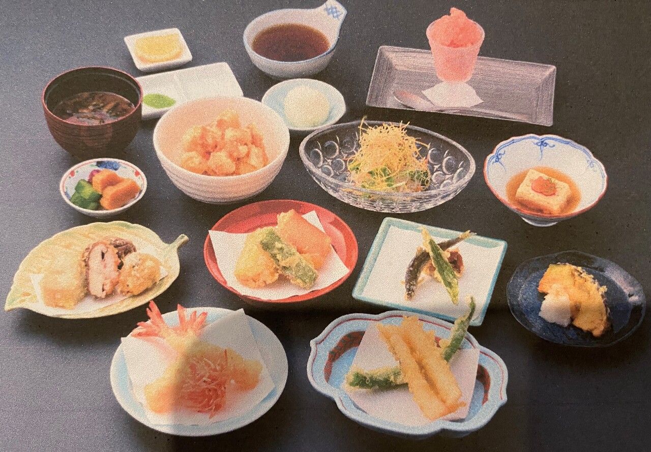 天ぷら尽くし「白川」