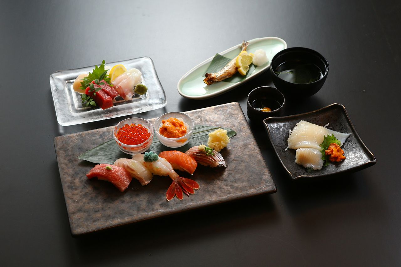 【Lunch 90 minute system only】　Counter limited! 　『 Sandaime Carefully Selected Course』