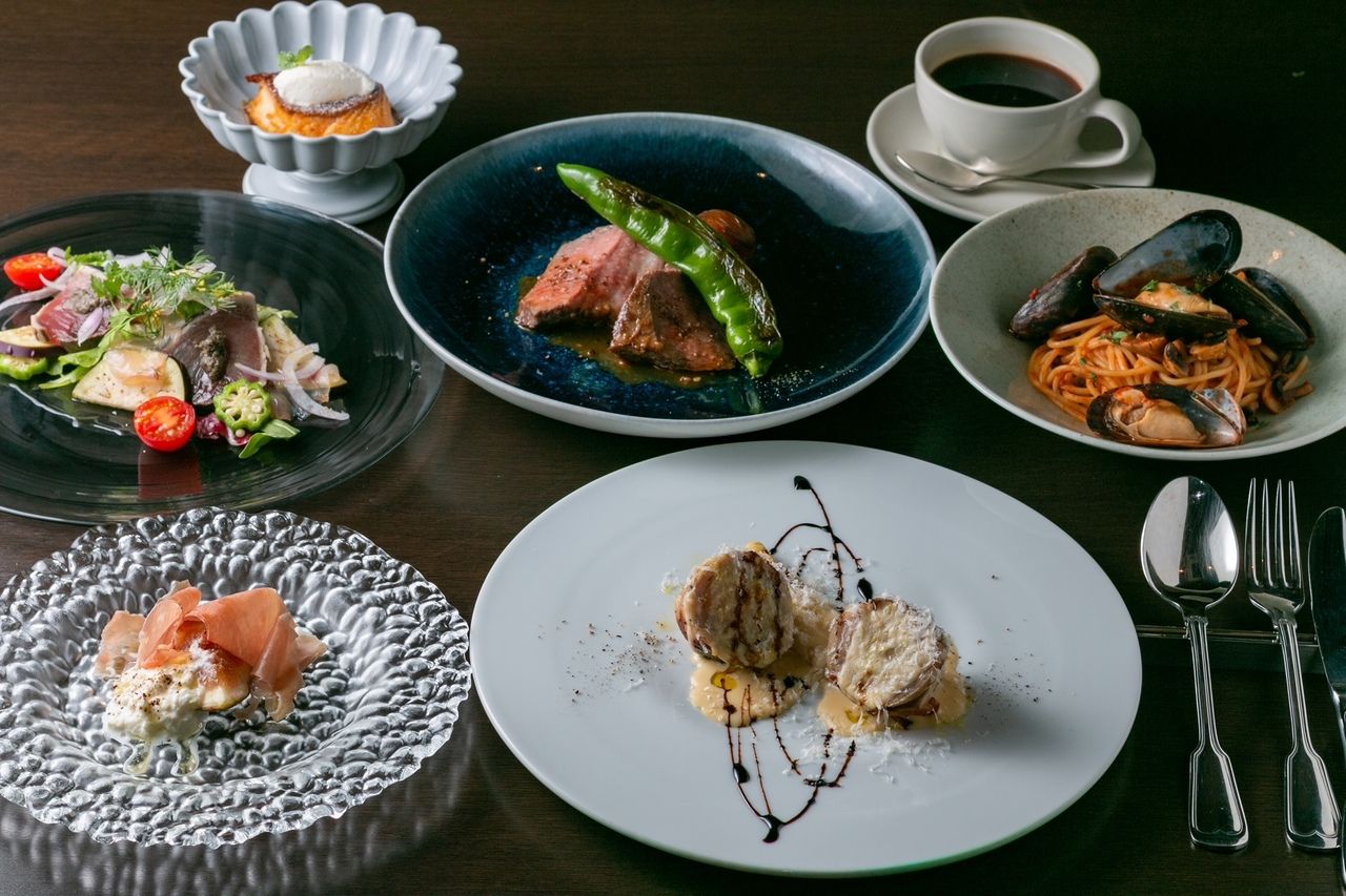 ランチおまかせ5皿コース