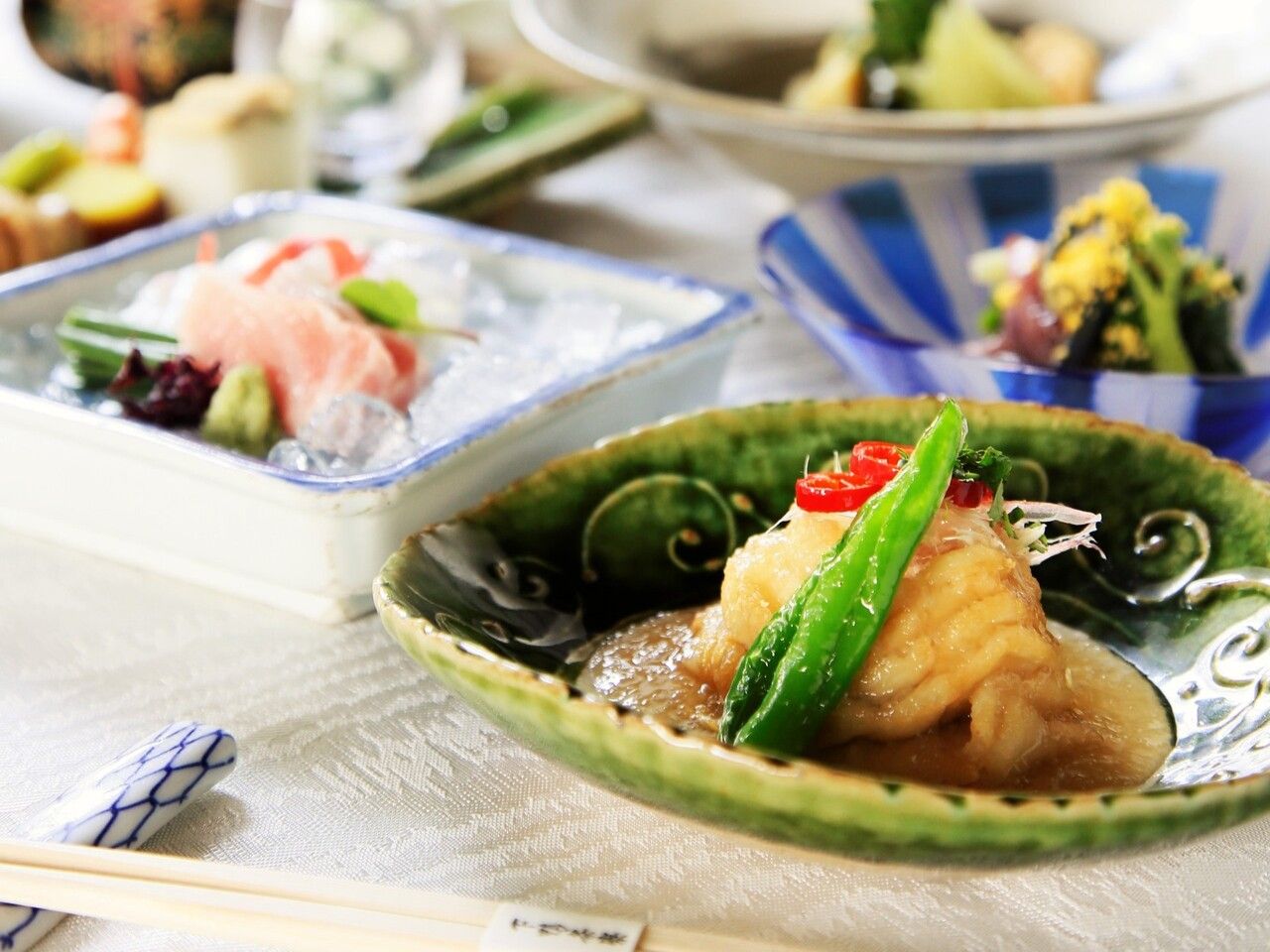 季節のお椀や八寸など全10品 ～福膳～