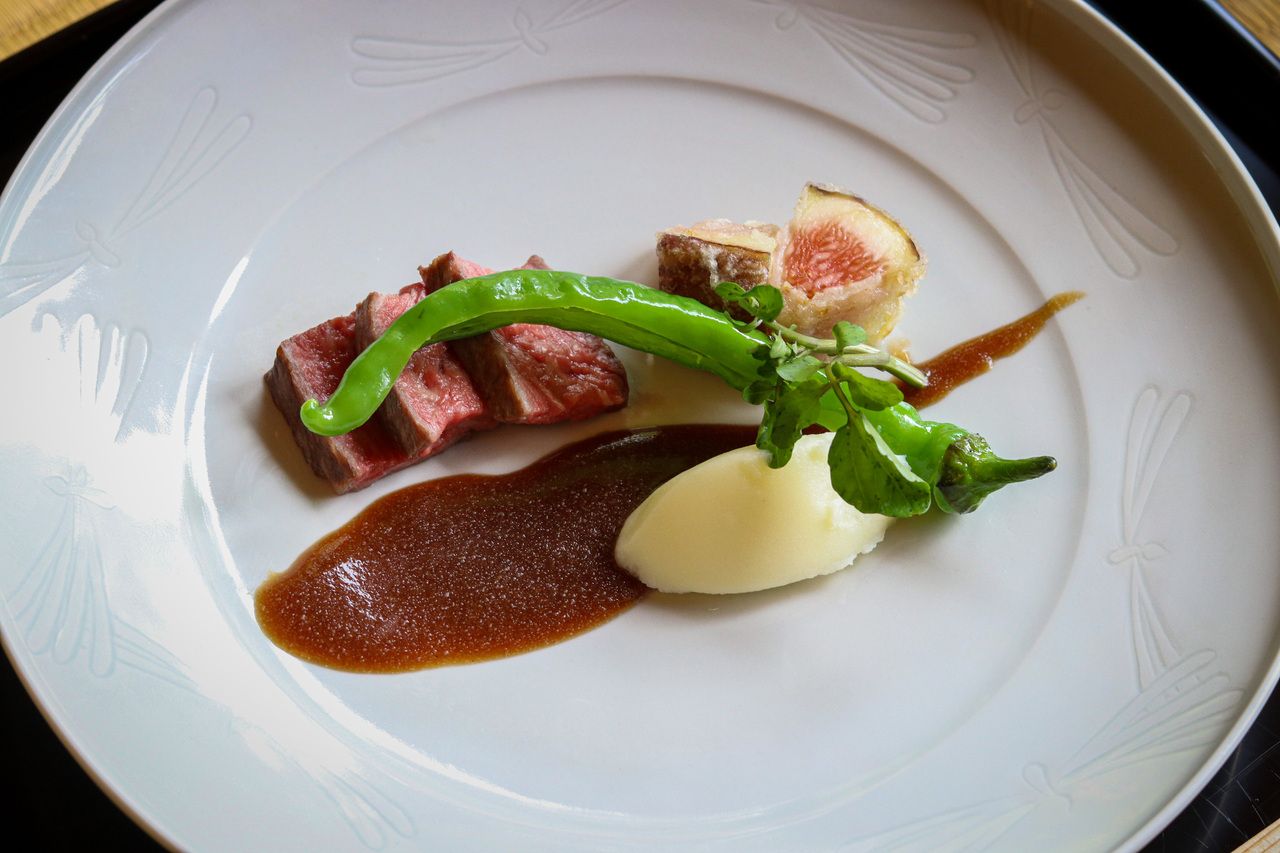 디너 메뉴 50,000엔