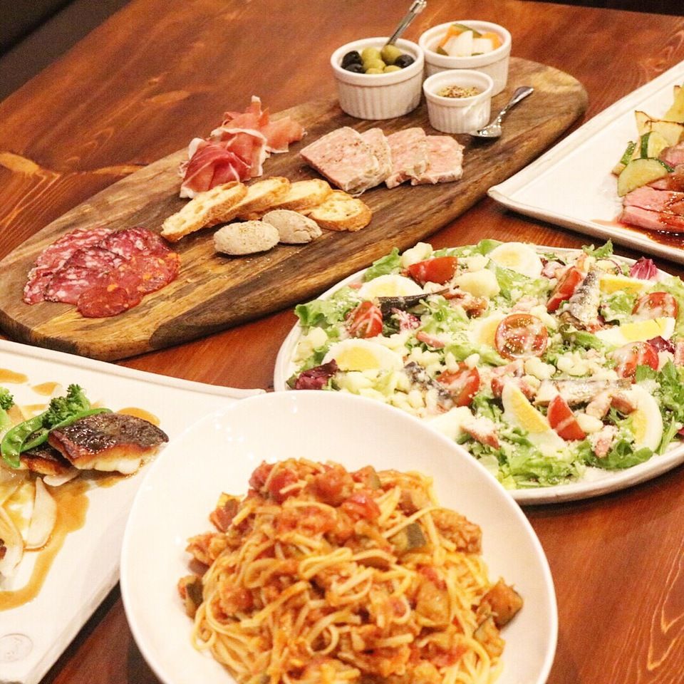 [Weekday dinner only] Chef's choice share plan (minimum 4 people)