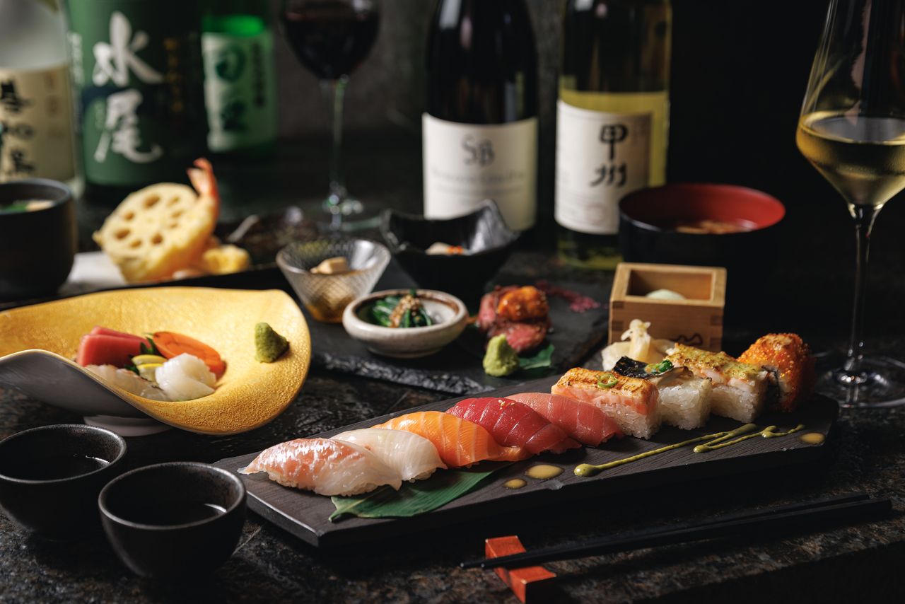 KIWAMI Sushi Omakase 9pc course ¥6600