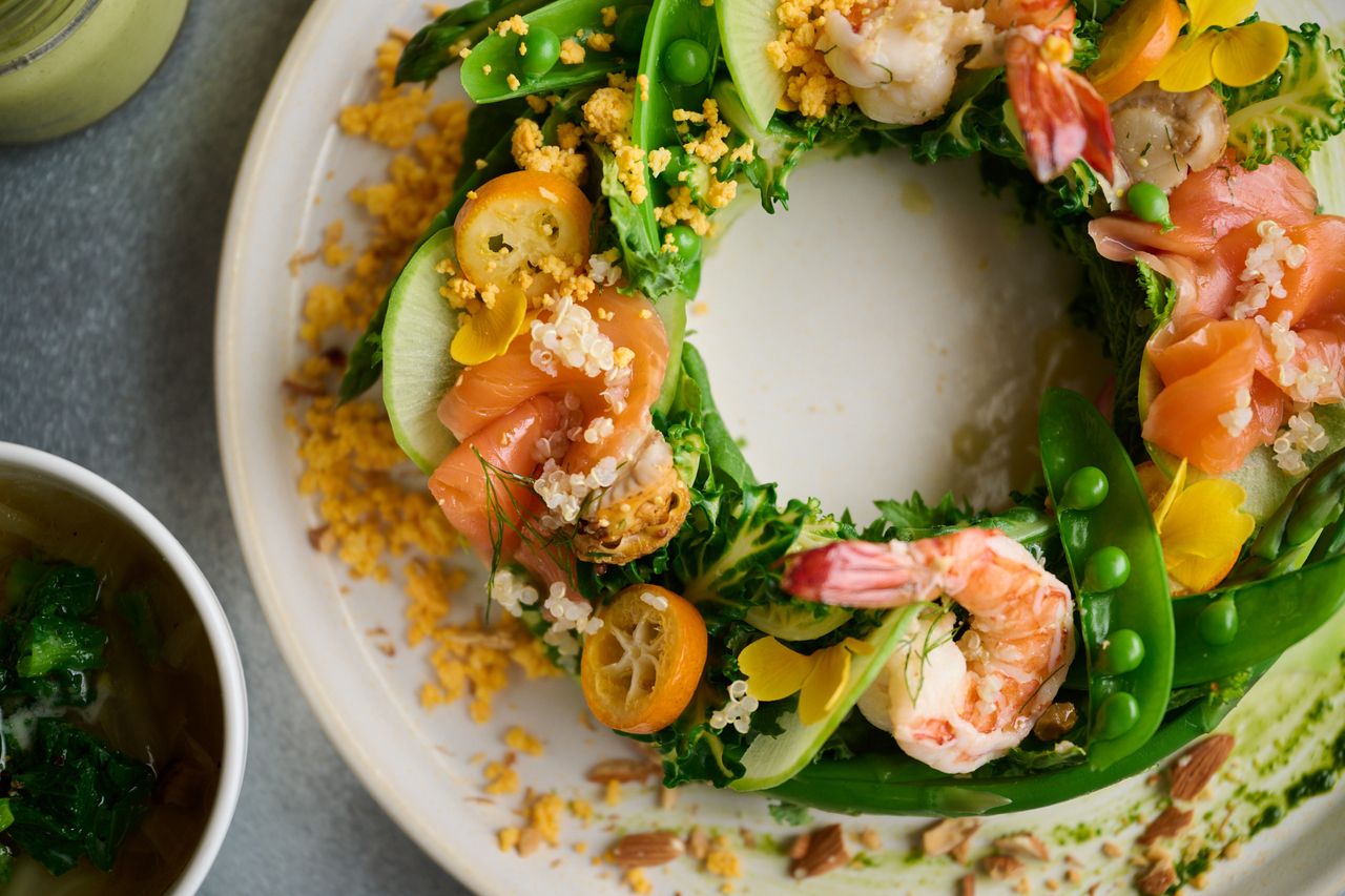 3/1 ~ [LUNCH (weekdays only)] Special lease salad set (soup and dolce included)