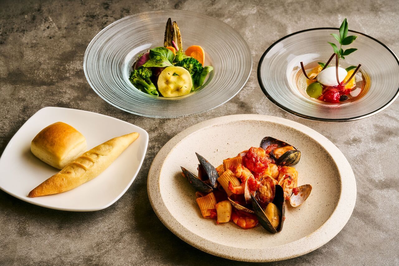 メインが選べるパスタランチ