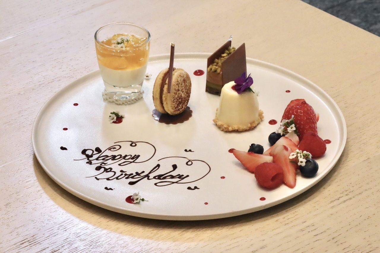 【dessert plate】  for Lunch Time