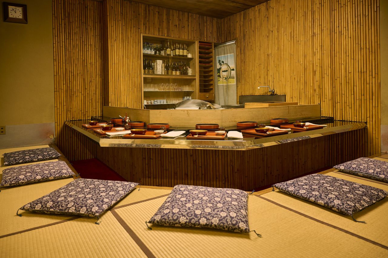 Ozashiki tempura course