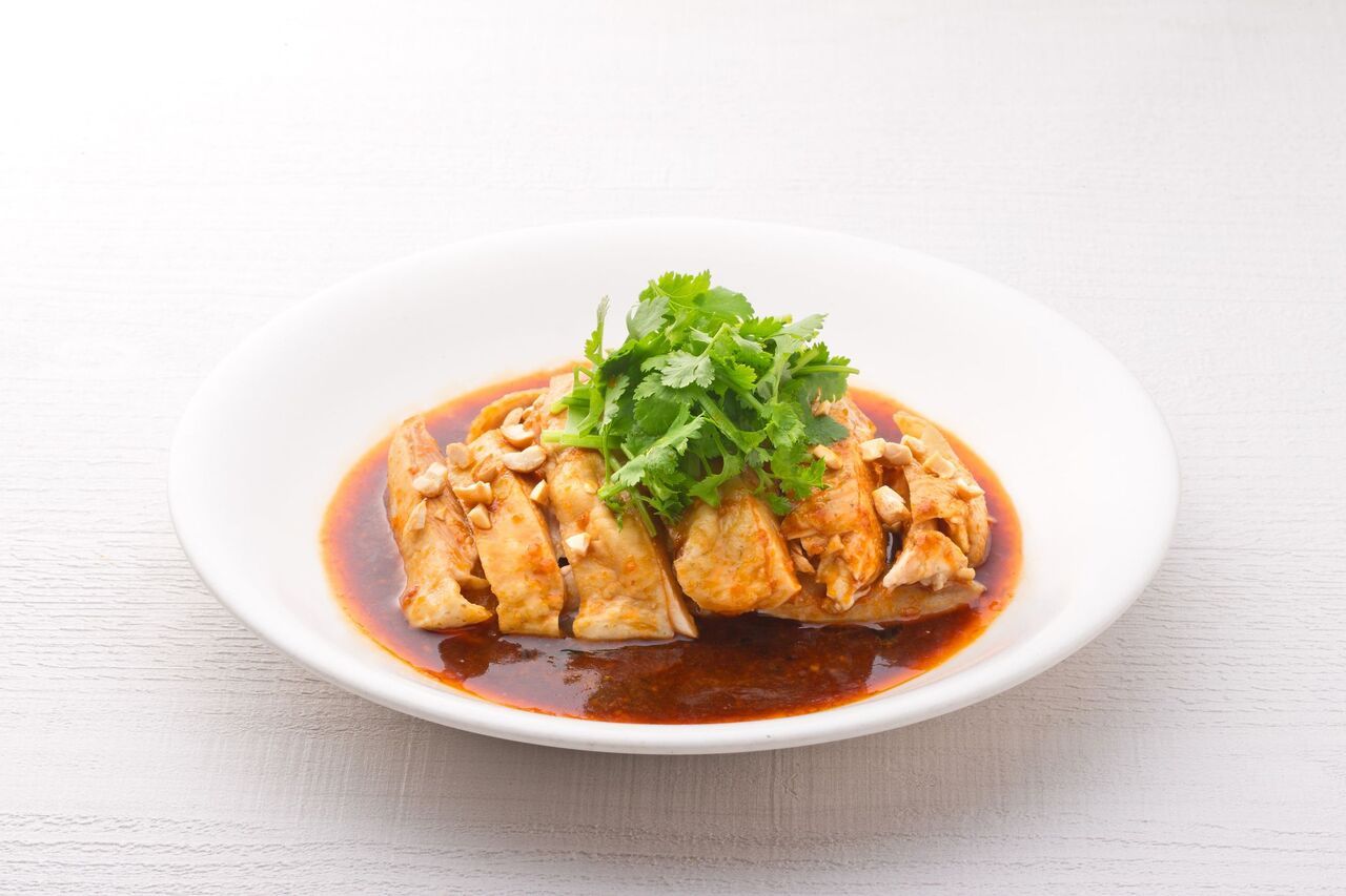 【アラカルト】2.よだれ鶏　中盆