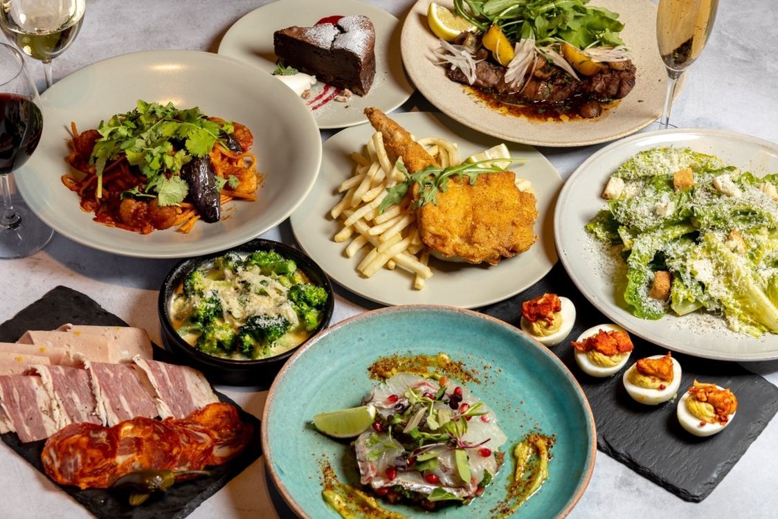 tavern on Sを楽しむ シェフおすすめの￥4950Food Course