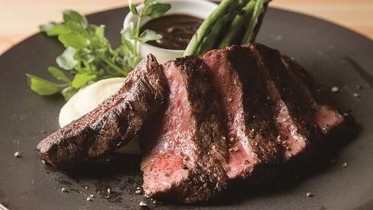 [Dinner] Japanese black beef steak dinner 12,000