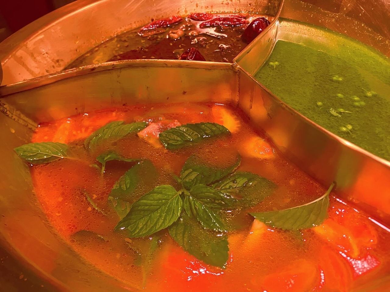 Three-color hotpot course [6 types to choose from. Seasonal soup available]