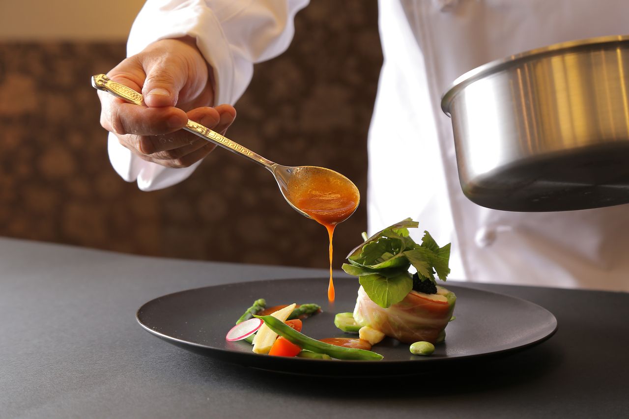 French cuisine lunch course D