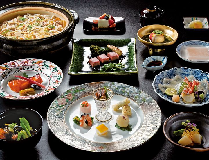 Chef's choice seasonal kaiseki course - Ran -