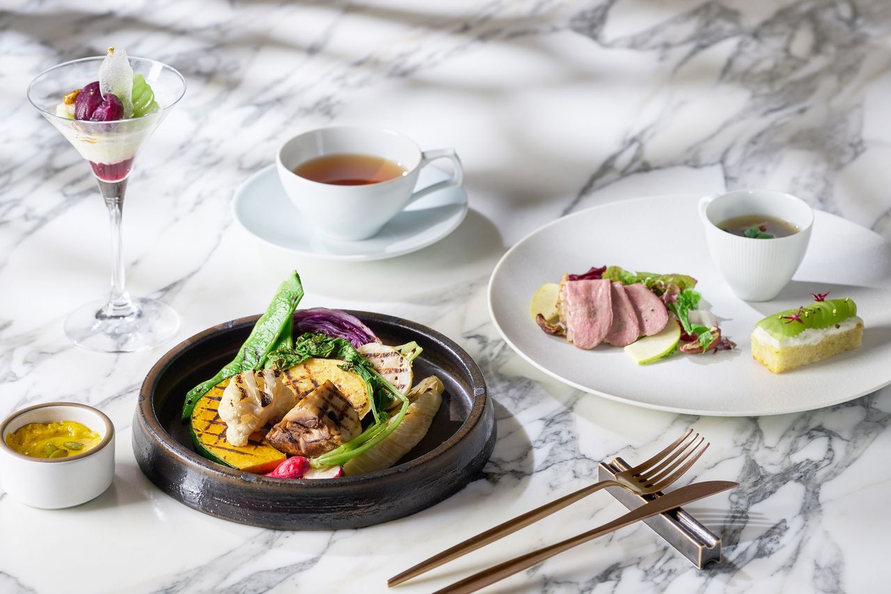 【平日限定】2階 Aランチコース(前菜盛り合わせ・季節野菜のグリルorパスタ・デザート)