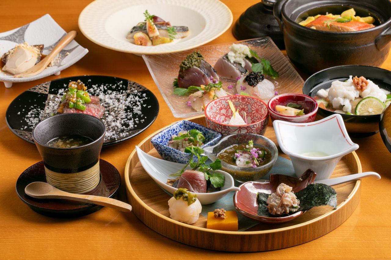 【店内】草風土コース