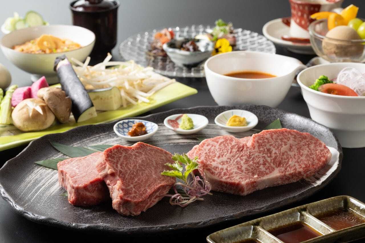 ~ Shijho Course ~ A nine-item course including Kyosai-en specially selected Kuroge Wagyu beef fillet steak (100g)