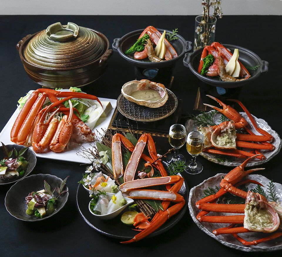 平日限定　香住ガニフルコース（オールインクルーシブ）