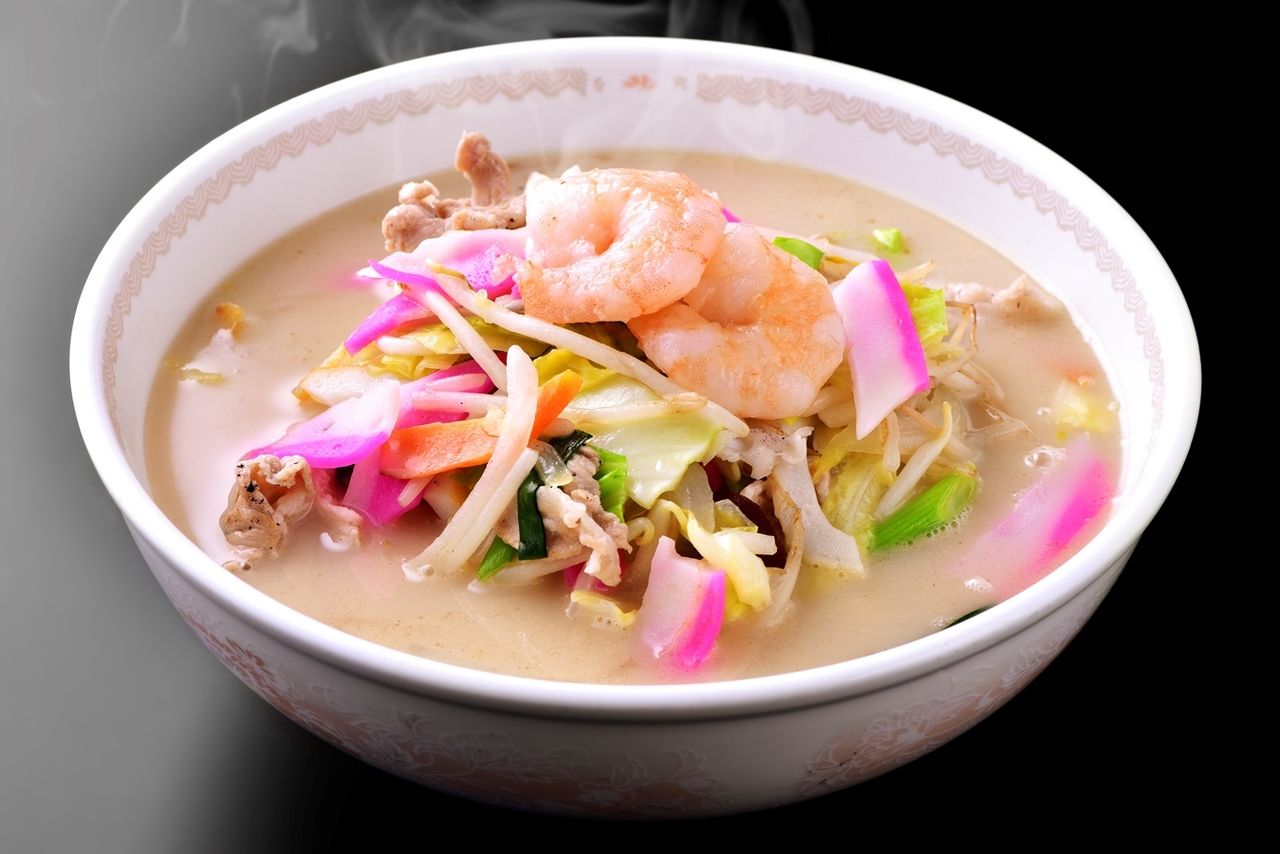 【長崎グルメ】ヘルシー長崎ちゃんぽん(動物性食品不使用)