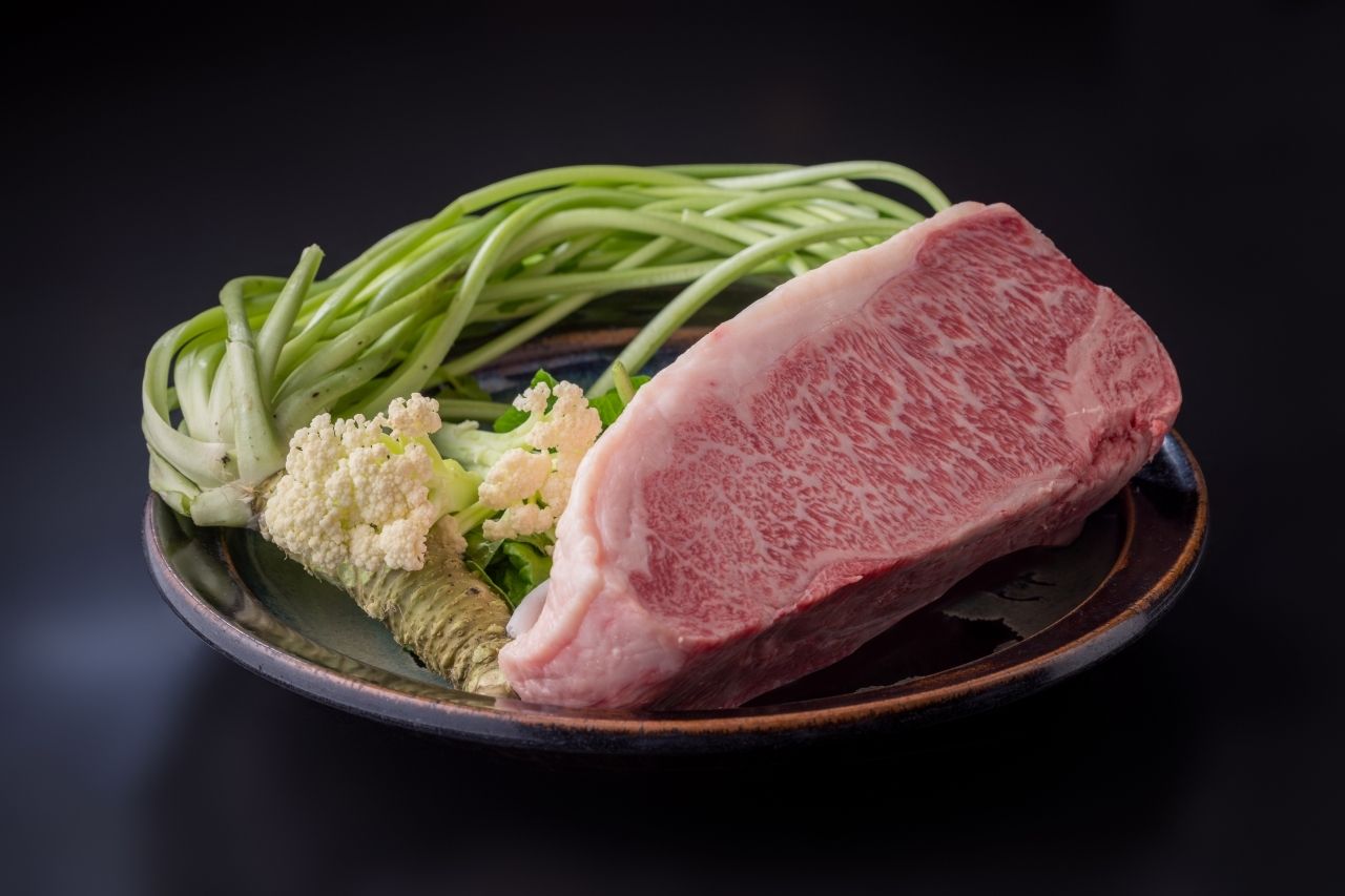 黒毛和牛サーロインランチ「富士」