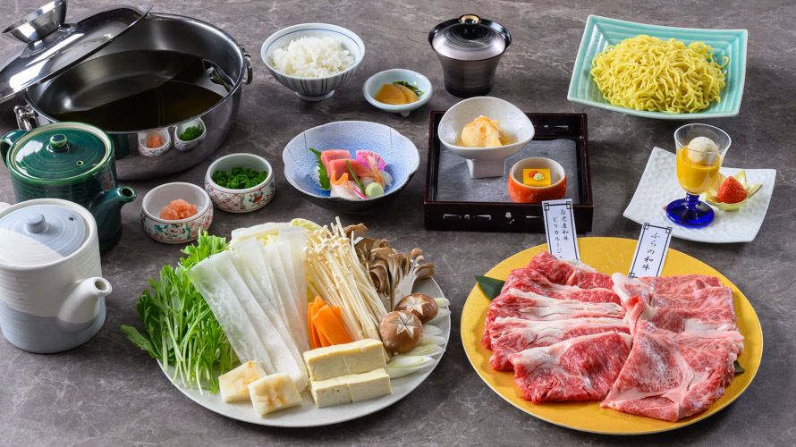 HOKKAIDO Wagyu beef Shabu-Shabu set meal