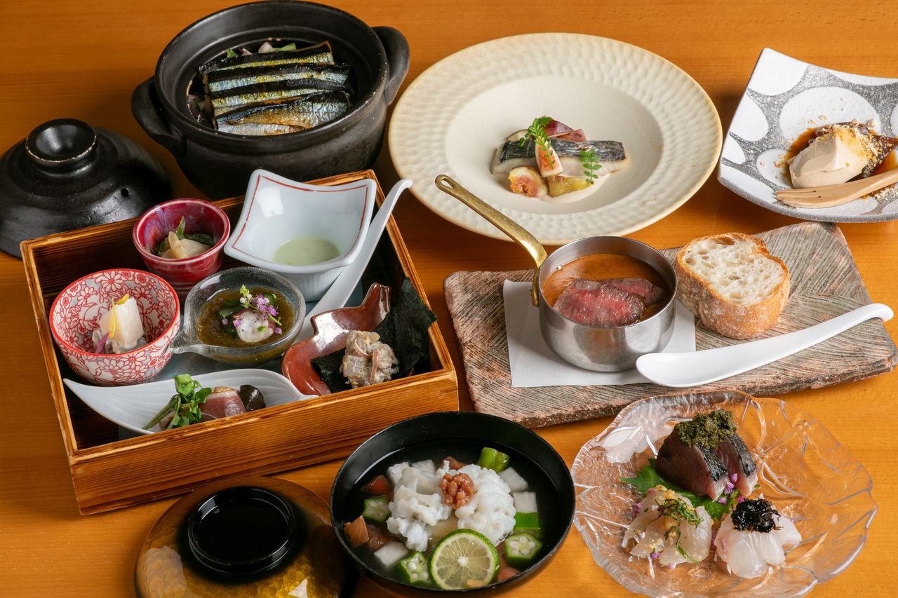 【店内】京の初夏を愉しむコース
