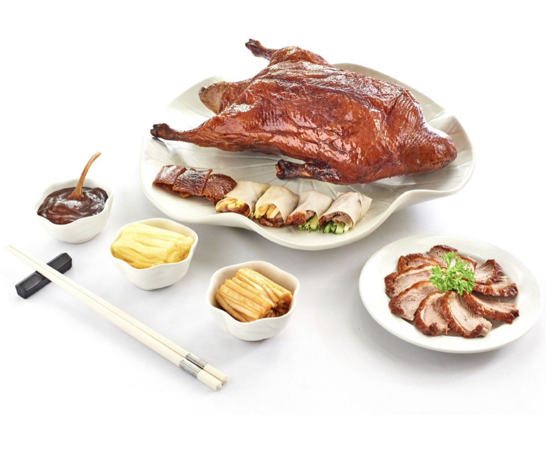 Legendary Wood-fired Beijing Duck served with Homemade Crepes