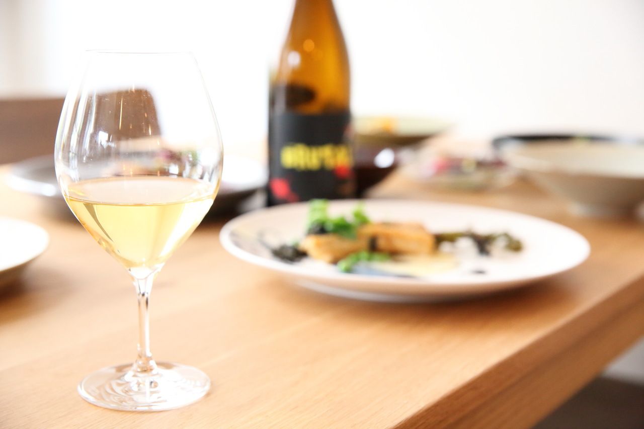 日本酒　日本ワインペアリングコース