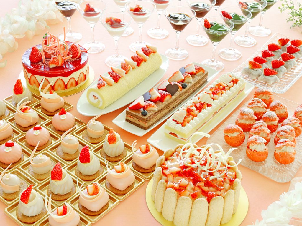【大人】　ストロベリースイーツビュッフェ　《※写真撮影ご希望の方》3/22～3/23
