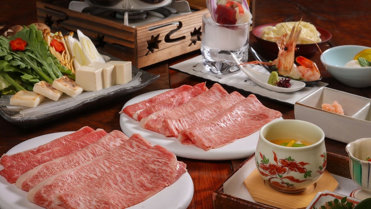 Shabu-shabu course ¥19,360