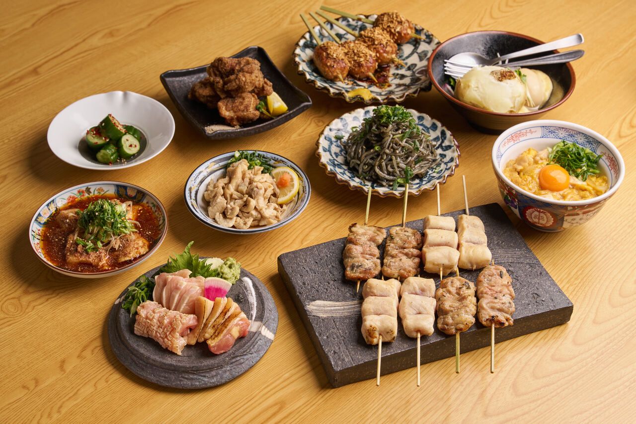 (2F) 焼鳥 とり藤 【飲み放題付き】王道コース