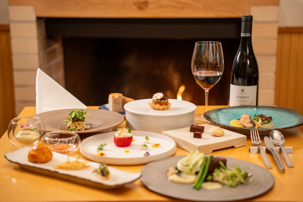 Reservation-only dinner: Yotei course 