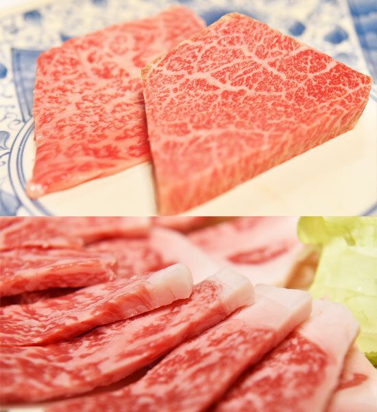 Omi beef cut steak lunch - Kaede -