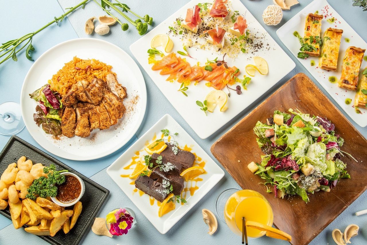 SUMMER貸切ラグジュアリー(料理10品2.5時間飲み放題付)