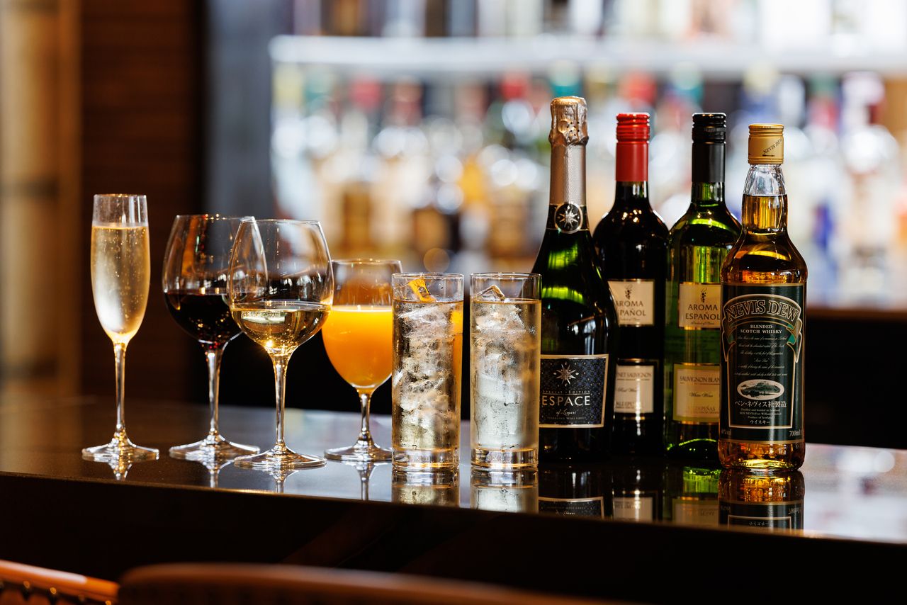 Premium course (2 dishes + 2 hours all-you-can-drink)