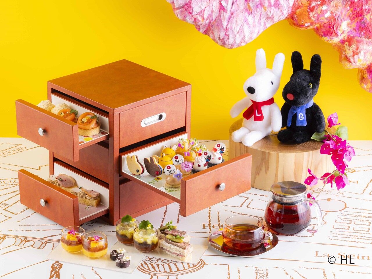 <Weekend> MYPLACE Afternoon tea set ~ Gaspard et Lisa Present Box - 12:00~