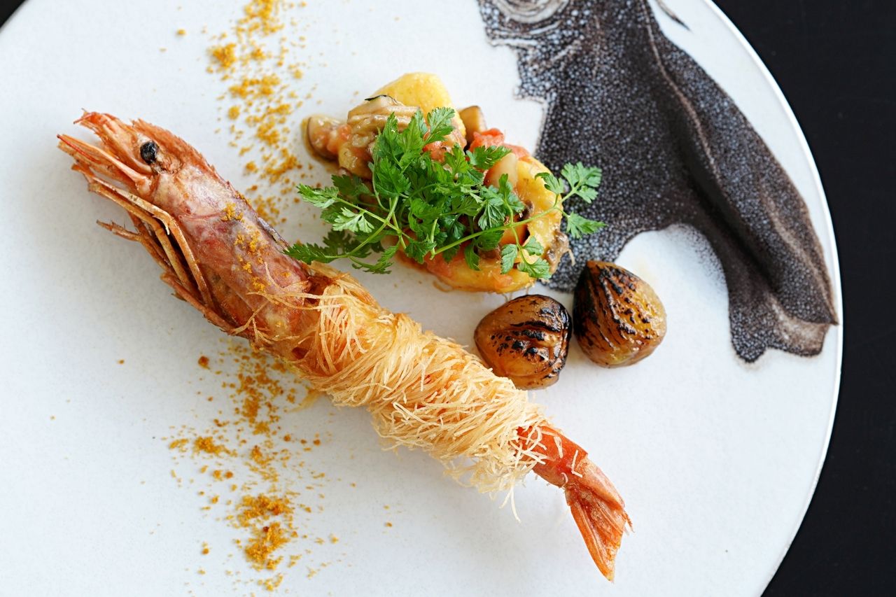 Seasonal course, 5 dishes