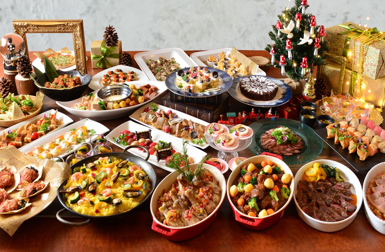 [Dinner Buffet] Over 50 varieties! Enjoy seasonal flavors and a live kitchen!