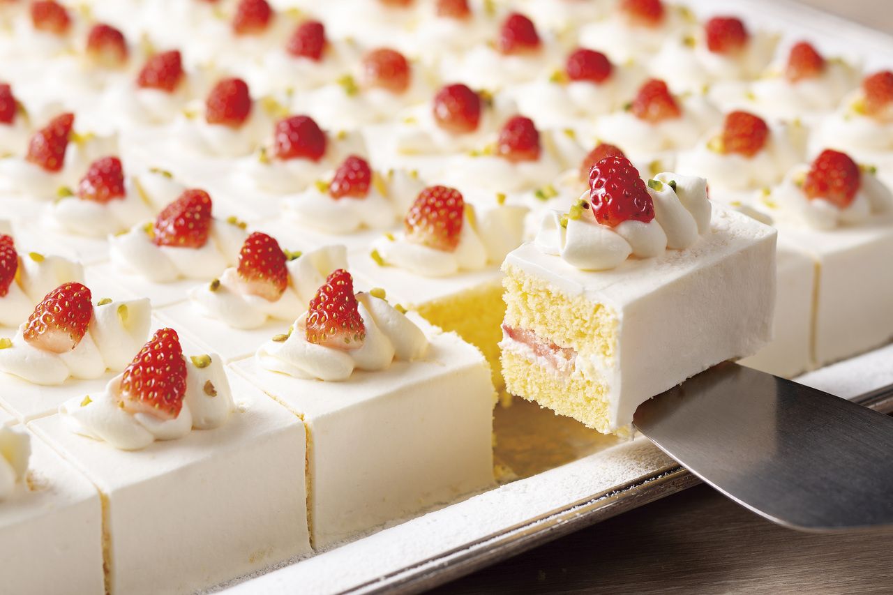 【平日ランチビュッフェ 】季節の食材を使用したシェフ自慢の料理と大人気のジャンボショートケーキ