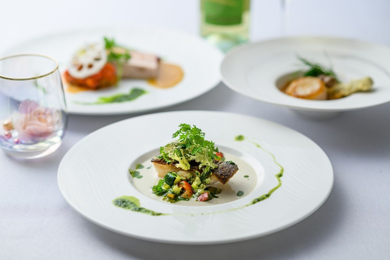 シェフ特選ランチ　ダイヤモンドコース　ランチタイム限定