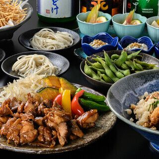 カジュアル宴会プラン【料理全5品、ドリンク全8種類】