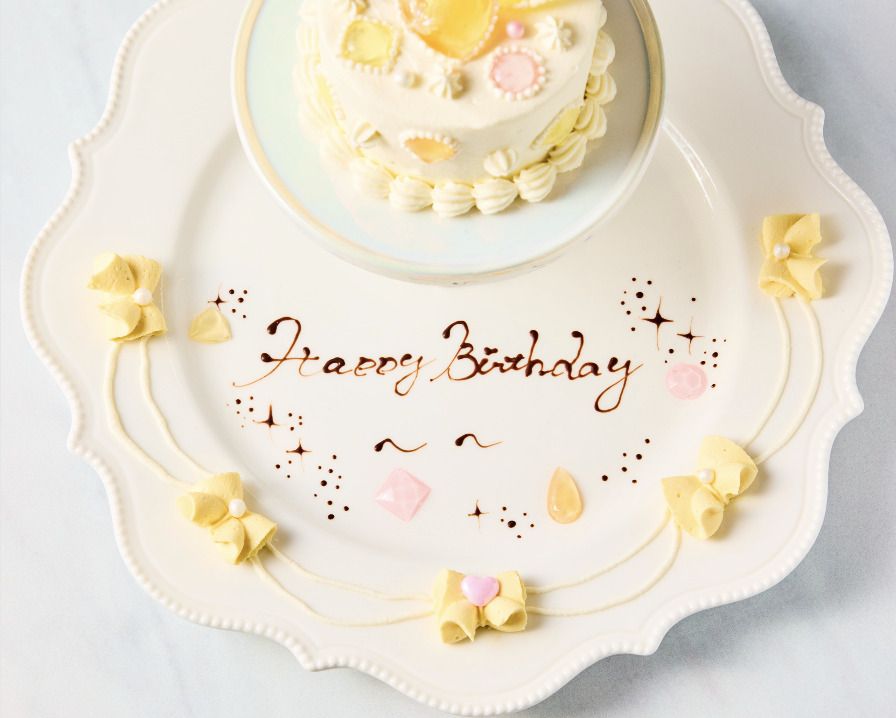 Personalised birthday plate
