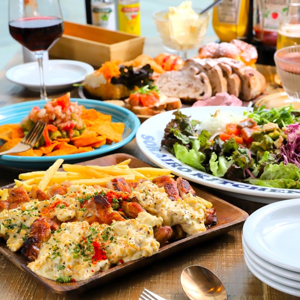 Lunch Special — Stylish “Pan‑Nomi”! All-you-can-eat freshly baked bread with drinks included