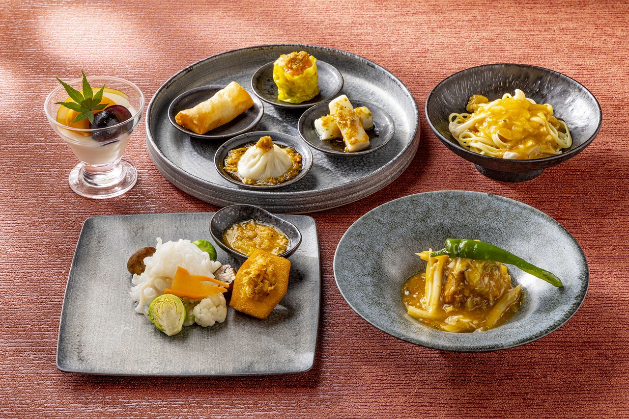 「上海蟹&ガストロノミックシアターランチコース」11/1～12/25