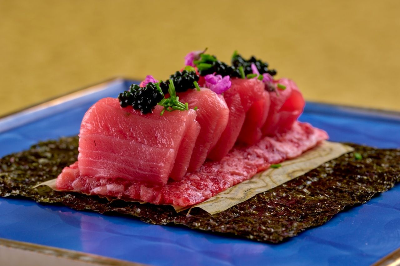 Private room guaranteed [Shinjuku Ushimitsu Opening Commemorative Course] We offer seven carefully selected grilled dishes, including "Wagyu and Tuna Yukhoe Dog," "Wagyu Fillet Brioche Cutlet Sandwich," and "Selected Loin Yaki Sukiyaki - Blended Sauce, Rich Egg Yolk."